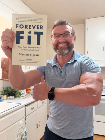 Forever Fit Paperback Book by Maxime Sigouin + FREE Bonuses! - USA ONLY